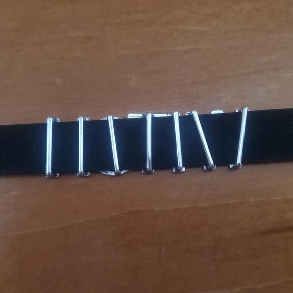 Spencer's Silver and Black Witch Necklace - Picture 7 of 8